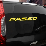 Наклейка Toyota PASEO
