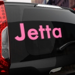Наклейка Volkswagen Jetta
