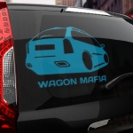 Наклейка WAGON МАФИЯ (Ford Focus)